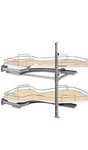 5372-15-MP-L Cloud Inch Double Tier Blind Corner Organizer Left Hand Maple. Fixed Price $347.00.
