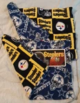 Set Steelers/cowboys Micro Fiber Pillow Cases And Front Car Plate. Fixed Price $12.99.