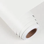 Funstick 36" X 200" Solid White Wallpaper And Peel Matte Contact .... Fixed Price $83.50.