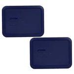 Pyrex 7210 Pc 3 Cup Blue Rectangle Plastic Storage Lids Pack Bpa Free. Fixed Price $14.99.