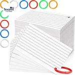 600 Pcs White Index Cards Ruled, 3 5 Inches Flash With Ring, Note. Fixed Price $16.57.