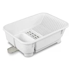Mainstays Sink Set, Space-efficient, Self-draining With Retractable Spout, White. Fixed Price $9.20.