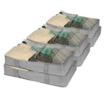 4-PACK: Whitmor Underbed Storage Bags. Fixed Price $19.99.