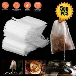 500PCS Disposable Drawstring Flip Empty Herb Loose Teas Filters. Fixed Price $9.59.