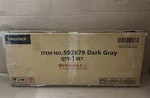 New Yaheetech Dark Grey Tier Standing Shelf 592879. Fixed Price $61.60.