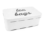 Auldhome Farmhouse Tea Bag Box, Vintage Retro Style Enamelware Storage Tin. Fixed Price $51.18.