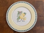 Villeroy & Boch French Garden Fleurence Citrus Limon Round 12" Platter Charger. Fixed Price $49.00.