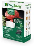 FSFSBF0226NP Foodsaver Vacuum Seal Pre-cut Bags 1 Quart, 44 Count. Fixed Price $40.18.