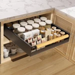 Upesitom Pull Out Organizer, 15.3'' Deep Expandable Slide Cabinet.... Fixed Price $32.68.