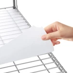 Dlrthoev Wire Shelf Liner 18" X 48" Set Of 5, 0.7MM Thick Non-adhesive Plasti.... Fixed Price $41.76.