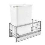 Rev-a-shelf Single Pullout Qt. Kitchen Trash Can W/ Soft-close, 5349-1550DM-1. Fixed Price $381.99.