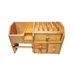 Jewelers Bench Top Tool Organizer Storage - Jewelry Shelf Drawers Compartment. Fixed Price $67.95.