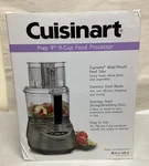 Cuisinart Prep Cup Food Processor, 600W Motor, Gun Metal DLC-2009GMAMZ. Fixed Price $165.00.