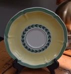 Villeroy & Boch French Garden Fleurence 6 5/8" Breakfast/cream Soup Saucer. Fixed Price $25.00.