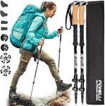 Foxelli Carbon Fiber Trekking Poles Lightweight Universal, Black. Fixed Price $82.99.