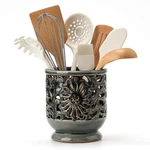 Jh Jiemei Home Farmhouse Kitchen Utensil Holder For Gray & Blue Brown. Fixed Price $43.39.