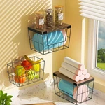 2-PACK Pantry Organizers And Storage, Trash Bag Holder Under Sink F.... Fixed Price $25.31.