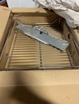Hafele 548.11.261 Set Of Four 18.5" X 15" Steel Wire Corner Unit Trays - Chrome. Fixed Price $543.99.