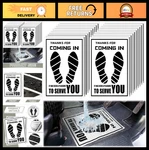 Disposable Car Floor Mats 500 Pcs Waterproof Paper 20 X 15 Inch White. Fixed Price $99.99.
