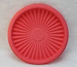 Vintage Tupperware Replacement Lid Starburst Servalier Pink 5" Round 812-19. Fixed Price $6.79.
