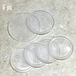 Alazco 6PC Bpa-free Can Covers Large Medium & Small Plastic Set, Clear. Fixed Price $14.18.
