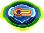 15 Pcs Set Mixing Bowl Kitchen Measuring Spoon Modern Resistant Multicolors. Fixed Price $26.99.