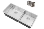 Cozyblock 42X19X10 16-GAUGE Undermount 60/40 Offset Kitchen Sink S.steel. Fixed Price $365.95.