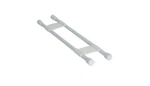 Camco 44073 Double Refrigerator Bar - 16" 28" White Bilingual. Fixed Price $6.69.
