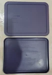 Pyrex 7211-PC Blue Rectangle Plastic Food Storage Replacement Lid (2-PACK). Fixed Price $13.99.