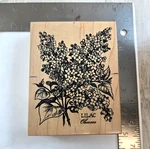 Psx Lilac K-1299 Rubber Stamp 1994 Botanical. Fixed Price $15.93.
