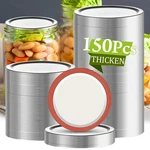 Aliggbent 150 Pcs Wide Mouth Canning Lids, 86MM Airtight Split-type Mason Jar.... Fixed Price $30.23.
