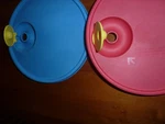 Lot Tupperware Vent Serve Replacement Lid Seal 2649B Red Blue Microwavable. Fixed Price $14.99.