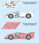 1971 Porsche 917/20 Le Mans Decals 1:32 1:24 43 18 Slot Pink Pig. Fixed Price $46.58.