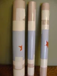 Pottery Barn Kids Stars & Stripes Wall Paper Decal Mural Border 3 Rolls!!!. Fixed Price $19.99.