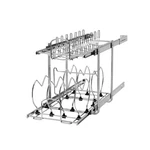 Rev-a-shelf 5CW2-1222-CR 12" Two-tier Kitchen Cookware Pot And Pan Organizer. Fixed Price $193.25.