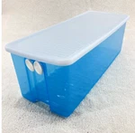 Tupperware Fridgesmart Fruit Vegetable Refrigerator Container Blue 3995A-2 3996A. Fixed Price $24.90.