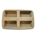 Pampered Chef Mini Bread Meatloaf Pan Stoneware Family Heritage #2141 Usa. Fixed Price $34.95.