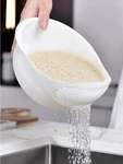 1PC Multi-use Rice, Vegetable & Fruit Washing Bowl Drain Basket. Fixed Price $46.00.