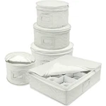 Sorbus Dinnerware Storage 5-PIECE Set Service For 12-FINE China Case Protection. Fixed Price $53.99.