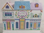 Vintage 1994 Lenox Fine Porcelain - The Village Recipe Box W/dividers. Fixed Price $325.00.