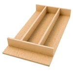 Rev-a-shelf Natural Maple Right Size Utensil Drawer Insert, 10-1/4" X 19-1/2". Fixed Price $62.99.