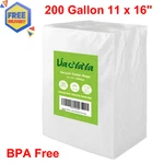 200 Gallon 11 X 16" Vacuum Sealer Freezer Storage Machine Bags Bpa For Food. Fixed Price $55.69.