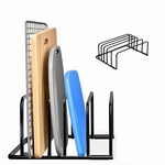 Kitchen Cutting Organizer Rack, 5-SLOT Storage Holder For Boards, Bakew.... Fixed Price $16.32.