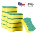10 Pack Heavy Duty Scrub Sponges Washing Dishes Cleaning Kitchen. Fixed Price $9.89.