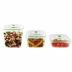 Foodsaver Fresh Containers - Vacuum Seal Accessory 3, 5 And 8 Cup New Nib. Fixed Price $85.99.