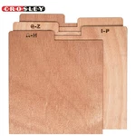 Crosley: A-z Crate Dividers AC1045-NA Natural Electronics. Fixed Price $55.01.