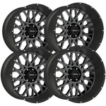 (set Of 4) Vision 412 Rocker 20X12 6X5.5" -51MM Gunmetal Wheels Rims 20" Inch. Fixed Price $1263.96.