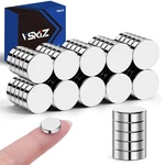 Vskiz Refrigerator Magnets Pcs, 10X3MM Tiny Round Disc 10X3-50P, Silver. Fixed Price $14.76.