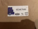 11 Cobalt Blue 4 Oz Round Glass Jars With Inner Liners And Black Lids. Fixed Price $19.99.