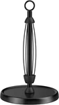 Black Paper Towel Holder Countertop, One-handed Tear, Stainless Steel, Weighted. Fixed Price $27.99.